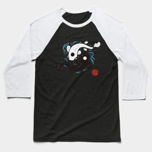 Yin-Yang Koi Fish Baseball T-Shirt